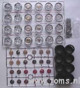 Rims & tires Wheels & tires - chrome rims - Wheels - 2004 - wheels2004ch | The Diecast Company