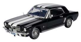 Ford  - Mustang Hard Top 1964 black - 1:18 - Motor Max - 73164 - mmax73164bk | The Diecast Company