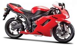 Kawasaki  - red - 1:12 - Maisto - 31155r - mai31155r | The Diecast Company