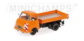 Hanomag  - 1958 orange - 1:43 - Minichamps - 439154001 - mc439154001 | The Diecast Company