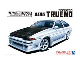 Toyota  - AE86  1985  - 1:24 - Aoshima - 05863 - abk05863 | The Diecast Company