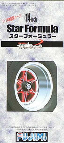 Wheels & tires  - 1:24 - Fujimi - 193090 - fuji193090 | The Diecast Company