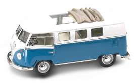 Volkswagen  - 1962 blue/white - 1:18 - Lucky Diecast - 92327b - ldc92327b | The Diecast Company