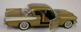 Studebaker  - 1957 gold - 1:24 - Danbury Mint - dm1957studebacker | The Diecast Company