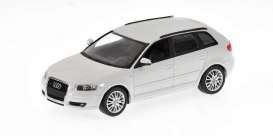 Audi  - 2004 white - 1:43 - Minichamps - 400014302 - mc400014302 | The Diecast Company