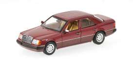 Mercedes Benz  - 1991 metallic red - 1:43 - Minichamps - 400037001 - mc400037001 | The Diecast Company