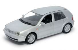 Volkswagen  - 1997 silver - 1:24 - Welly - 29378s - welly29378s | The Diecast Company