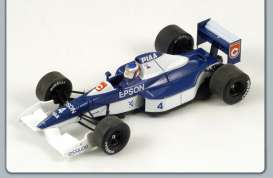 Tyrrell  - 1990 blue/white - 1:43 - Spark - s1698 - spas1698 | The Diecast Company