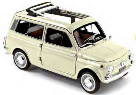 Fiat  - 1960 cream - 1:18 - Norev - 187721 - nor187721 | The Diecast Company