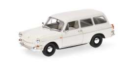 Volkswagen  - 1966 white - 1:43 - Minichamps - 430055312 - mc430055312 | The Diecast Company