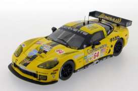Corvette  - C6R LMGT1 #64  2008 yellow - 1:43 - IXO Models - lmm154 - ixlmm154 | The Diecast Company