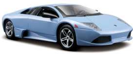 Lamborghini  - Murcielago LP640 2010 light blue - 1:24 - Maisto - 31292b - mai31292b | The Diecast Company