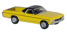 Chevrolet  - 1968 yellow - 1:87 - Model Power - mdpu19493 | The Diecast Company