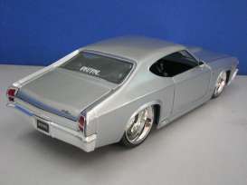 Chevrolet  - 1969 silver - 1:24 - Jada Toys - 90340s - jada90340s | The Diecast Company