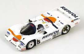 Porsche  - 1988 white - 1:43 - Spark - S1962 - spaS1962 | The Diecast Company
