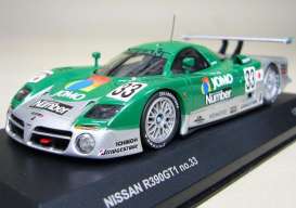 Nissan  - 1998 green/silver - 1:43 - Kyosho - 3421D - kyo3421D | The Diecast Company