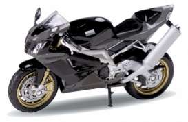 Aprilia  - RSV 1000R black - 1:18 - Welly - 12807 - welly12807 | The Diecast Company