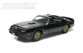 Pontiac  - 1977 black/gold - 1:64 - GreenLight - 44610F - gl44610F | The Diecast Company