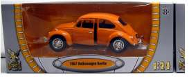 Volkswagen  - 1967 orange - 1:24 - Lucky Diecast - 24202o - ldc24202o | The Diecast Company