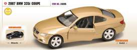 BMW  - 2007 gold - 1:24 - Yatming - yat24205gd | The Diecast Company