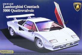 Lamborghini  - Countach  - 1:24 - Aoshima - 05945 - abk05945 | The Diecast Company