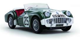 Triumph  - 1959 green/white - 1:18 - Kyosho - 8033A - kyo8033A | The Diecast Company