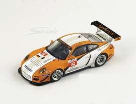 Porsche  - 2010 white/orange - 1:43 - Spark - sA005r - spasA005r | The Diecast Company