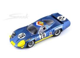 Alpine  - 1969 blue - 1:43 - Spark - s1545 - spas1545 | The Diecast Company