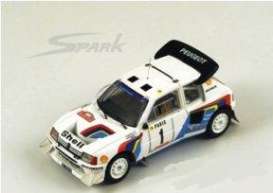 Peugeot  - 1986  - 1:43 - Spark - s1283 - spas1283 | The Diecast Company