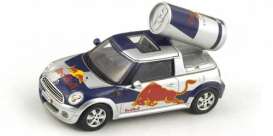 Mini  - 2008 silver/blue - 1:43 - Spark - s2651 - spas2651 | The Diecast Company