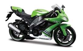 Kawasaki  - 2010 green - 1:12 - Maisto - 10011GR - mai10011GR | The Diecast Company