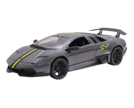 Lamborghini  - Murcielago 2010 grey/metallic black - 1:24 - Motor Max - 73350gy - mmax73350gy | The Diecast Company
