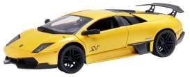 Lamborghini  - Murcielago 2010 yellow - 1:24 - Motor Max - 73350y - mmax73350y | The Diecast Company