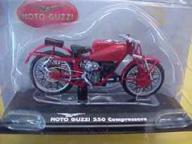 Moto Guzzi  - red - 1:24 - Magazine Models - 250Comp - Mag250Comp | The Diecast Company