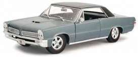 Pontiac  - GTO 1965 blue/black - 1:18 - Maisto - 31885b - mai31885b | The Diecast Company