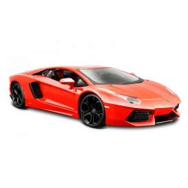 Lamborghini  - Aventador 2011 orange - 1:24 - Maisto - 31210o - mai31210o | The Diecast Company