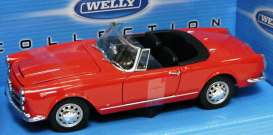 Alfa Romeo  - Spider 1960 red - 1:24 - Welly - 24003Cr - welly24003Cr | The Diecast Company