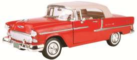 Chevrolet  - 1955 red - 1:18 - Motor Max - 73184r - mmax73184r | The Diecast Company