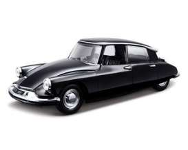 Citroen  - 1960 black - 1:32 - Bburago - 43204bk - bura43204bk | The Diecast Company