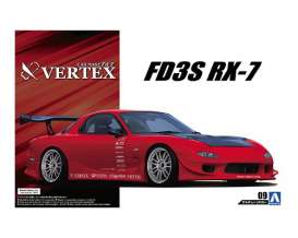 Mazda  - RX7 FD3S Vertex 1999  - 1:24 - Aoshima - 05839 - abk05839 | The Diecast Company