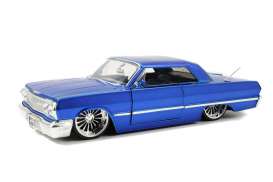 Chevrolet  - 1963 blue - 1:24 - Jada Toys - 90375b - jada90375b | The Diecast Company