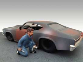 Figures  - Jerry 2012 blue - 1:24 - American Diorama - 23901 - AD23901b | The Diecast Company