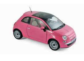 Fiat  - 500C 2010 pink - 1:18 - Norev - 187752 - nor187752 | The Diecast Company