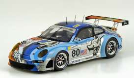 Porsche  - 2007 blue - 1:18 - Spark - 18S051 - spa18S051 | The Diecast Company