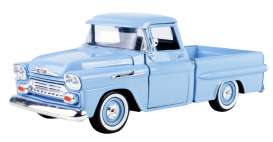 Chevrolet  - 1958 light blue - 1:24 - Motor Max - 79311b - mmax79311b | The Diecast Company