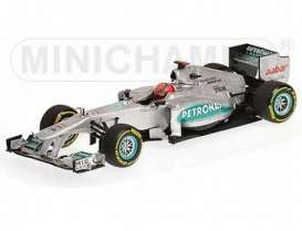 Mercedes Benz  - 2012 silver - 1:43 - Minichamps - 410120008 - mc410120008 | The Diecast Company