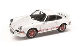 Porsche  - 1973 white/red - 1:18 - Welly - 18044w - welly18044w | The Diecast Company