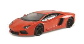 Lamborghini  - Aventador 2011 orange - 1:24 - Welly - 24033o - welly24033o | The Diecast Company