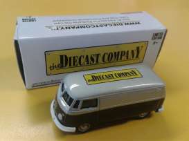 Volkswagen  - Panel Bus TDC black/silver - 1:64 - GreenLight - TDC - glTDC | The Diecast Company
