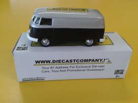 Volkswagen  - Panel Bus TDC black/silver - 1:64 - GreenLight - TDC - glTDC | The Diecast Company